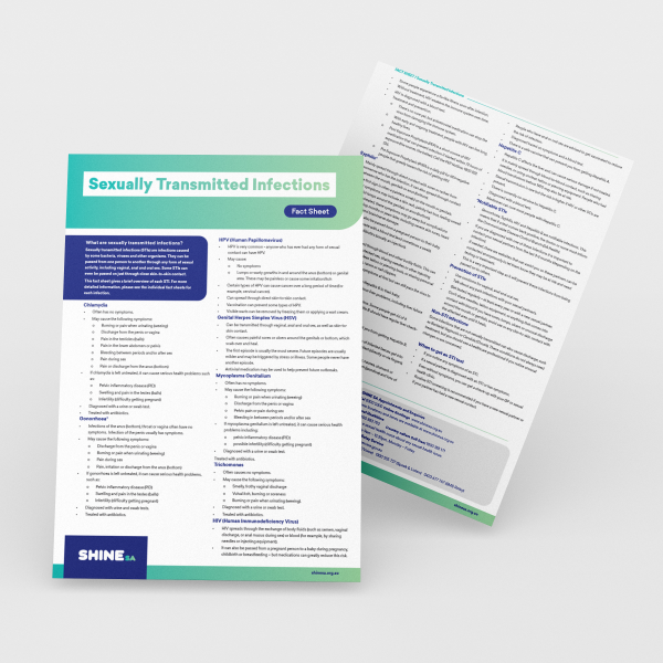 Sexually Transmitted Infections - Fact Sheet