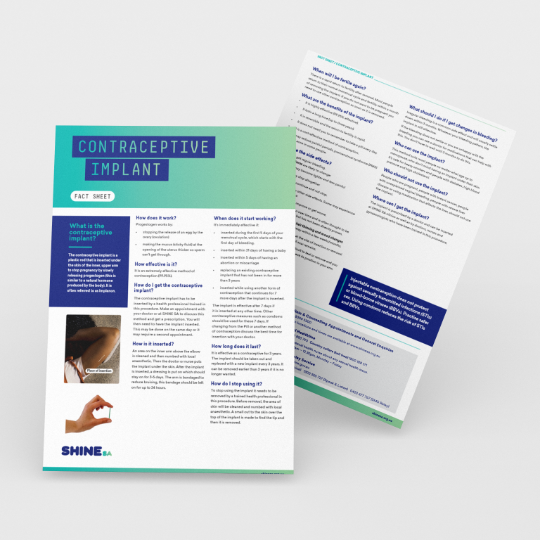 Fact Sheet Contraceptive Implant