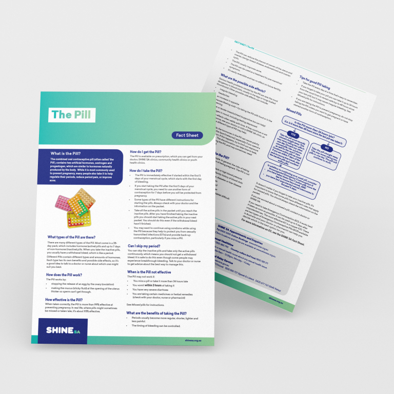 Fact Sheet The Pill
